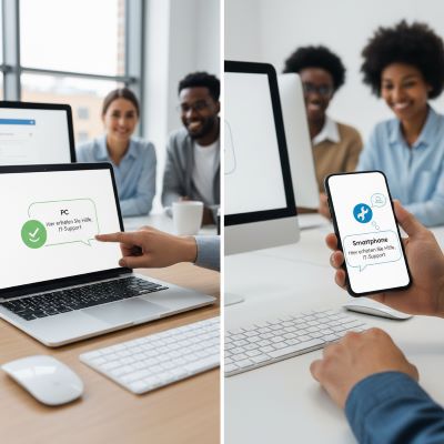 PC / Smartphone Hier erhalten Sie Hilfe!
